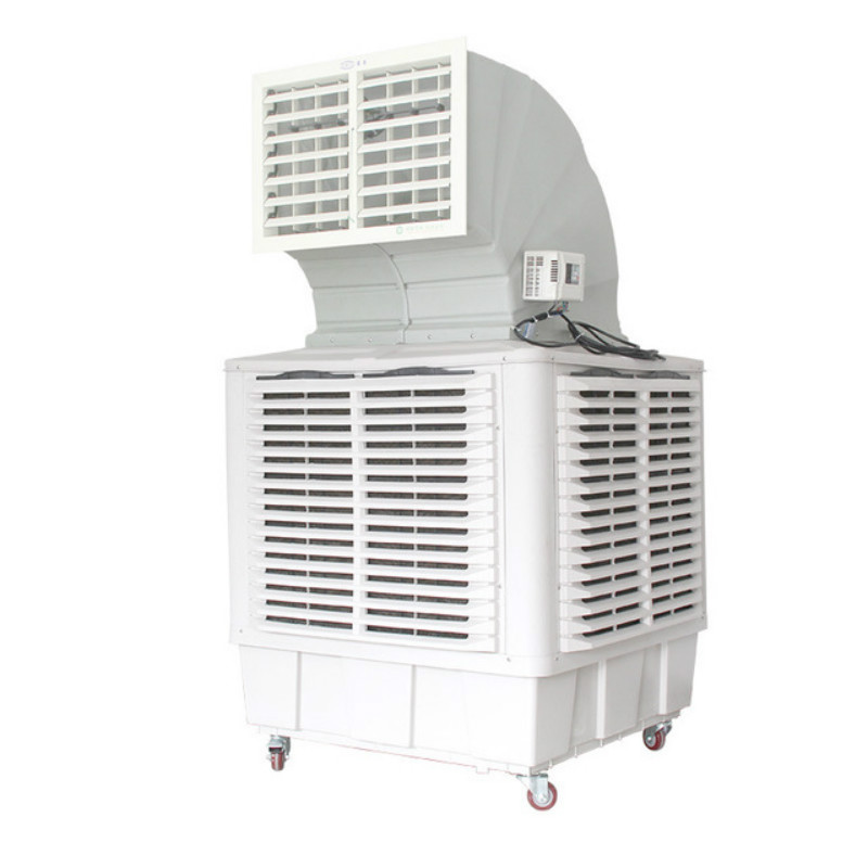 深圳移动式环保空调安装工业冷风机蒸发式水冷空调工厂车间降温空调安装工程队