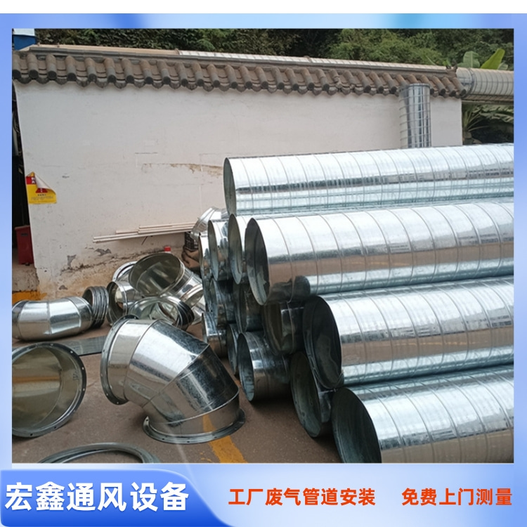 深圳白铁风管厂家承接深圳环保通风管道安装工程