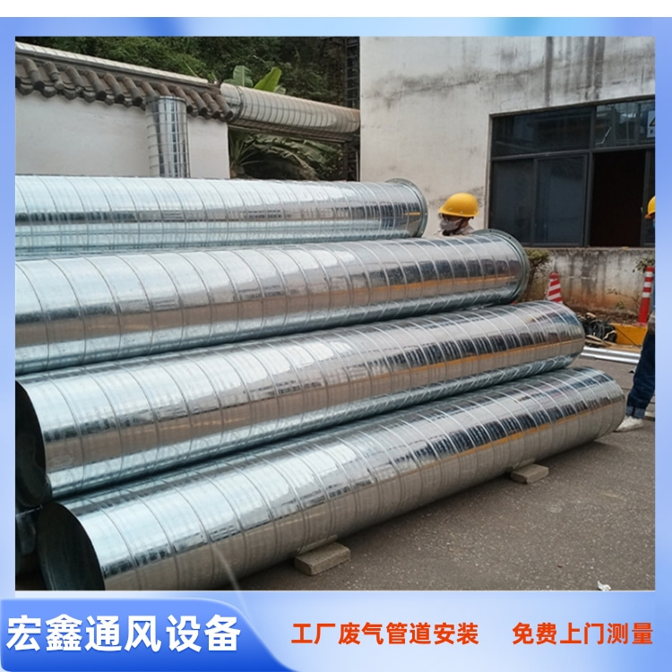 深圳白铁风管厂家承接沙井环保通风管道安装工程