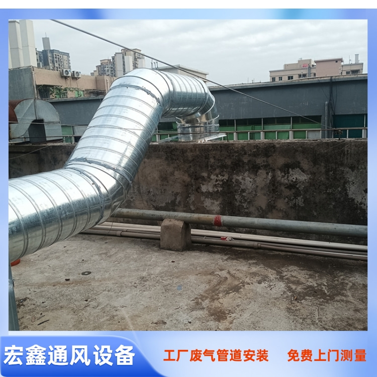 深圳白铁风管厂家承接广州环保通风管道安装工程